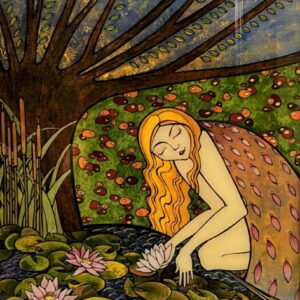 The Girl with Lotuses